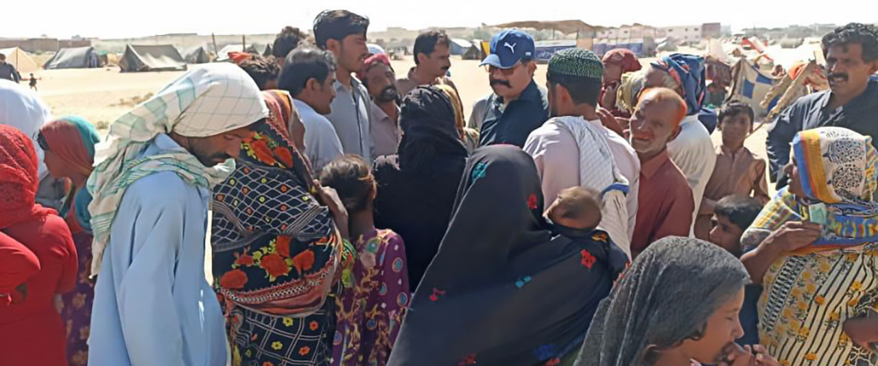 Pakistanis after the flood